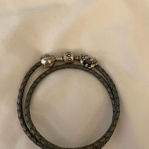 Pandora bracelet, crab charm, and Walt Disney World charm.